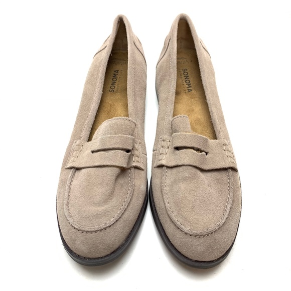 SONOMA Genuine Suede Preppy Loafers (8.5) - Picture 5 of 16